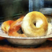 Food - Bagels For Sale Art Print