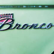 Ford Bronco Sport Emblem -ck0129c Art Print