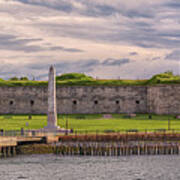 Fort Independence At Castle Island Art Print