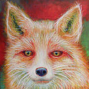 Foxy-loxy Art Print