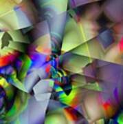 Fractal Cubism Art Print