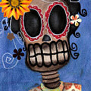 Frida Muerta Art Print
