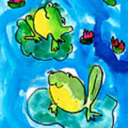 Frogs Art Print