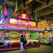 Funnel Cakes Art Print