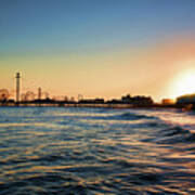 Galveston Island Art Print