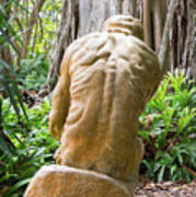 Garden Sculpture 1 Art Print