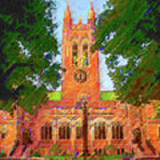 Gasson Hall Art Print