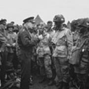 General Eisenhower On D-day Art Print