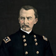 General Philip Sheridan - Color Portrait Art Print