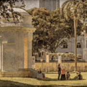 George Town, Penang, Malaysia - Basking In The Shade Art Print