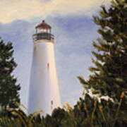 Georgetown Lighthouse Sc Art Print