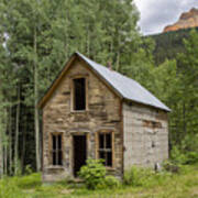 Ghost Town Schoolhouse Art Print