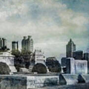 Ghostly Oakland Cemetery Art Print