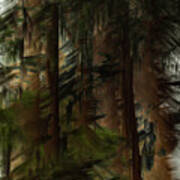 Giant Sequoias Art Print
