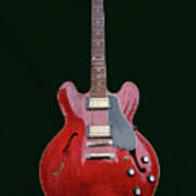 Gibson 1960 Model E S 335 T D VOS Photograph by Peter Lloyd - Fine 