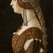 Bianca Maria Sforza Art Print