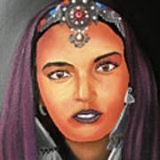 Girl Of Morocco Art Print