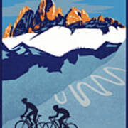 Giro D'italia Cycling Poster Art Print