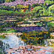 Giverny Reflections Art Print