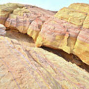 Golden Buttes In Valley Of Fire Art Print