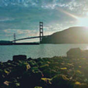 Golden Gate Bridge December Morning Art Print