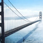 Golden Gate Bridge Art Print