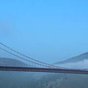 Golden Gate Bridge Panorama Art Print