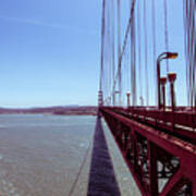 Golden Gate Bridge Perspective Art Print