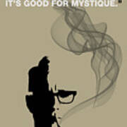 Good For Mystique - Mad Men Poster Roger Sterling Quote Art Print