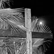 Good  Friday  In  Black  And  White Art Print