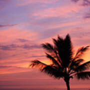 Gorgeous Hawaiian Sunset - 1 Art Print
