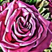 Gracious Rose Art Print