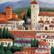 Granada View Art Print