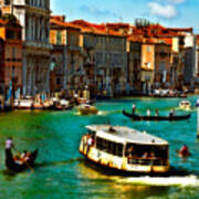 Grand Canal Daytime Art Print