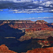 Grand Canyon   # 47 - Mather Point Overlook Art Print
