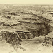 Grand Canyon Aged Look Art Print