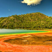 Grand Prismatic Spring Art Print