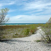 Grand Traverse Bay Path Art Print