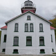 Grand Traverse Lighthouse Art Print