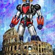 Grendizer Colosseum Art Print