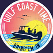 Gulf Coast Time Art Print