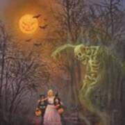Halloween Spook Art Print
