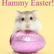 Hammy Easter Art Print