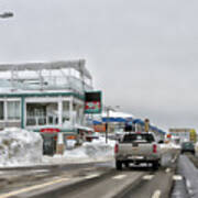 Hampton Beach Nh After The Storm Art Print