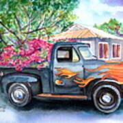 Hanapepe Truck 2 Art Print