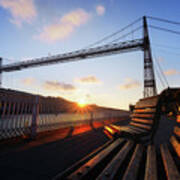 Hanging Bridge Of Vizcaya Art Print