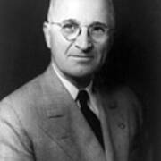 Harry S Truman - President Of The United States Of America Art Print
