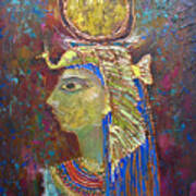 Hathor. Goddess Of Egypt Art Print