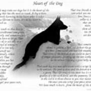 Heart Of The Dog Version Two Art Print