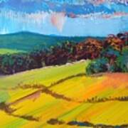 Heavenly Haldon Hills - Devon English Landscape Art Print